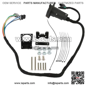 4 Way Flat & RV 7 Way Trailer Wiring Harness For 05-22 Frontier/For 05-15 Xterra