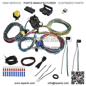 21Circuit Wiring Harness Universal X-long wires For Chevy Ford Hotrods