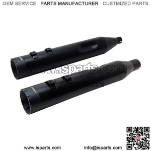 Firebrand Exhaust 4 1/2" Monarch Slip-On Muffler For Harley Touring