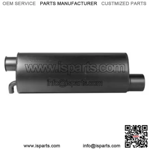 AR89594 Muffler w/ Vertical/Oval Body Fits John Deere Tractor 8440 8640