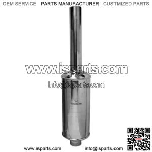 357288R92 Stainless Muffler Fits FARMALL Tractors M W6 40 50 400 450