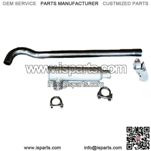 Exhaust Muffler & Pipe Kit Fits Oliver 2-44 550 Super 55