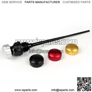 Oil filler cap with dipstick for engine oil -BIKERS, silver, red, gold, black - Sprint 125 (RP8M82111, ZAPM81300, ZAPM81301, ZAPMA1300), Vespa Sprint 150 (ZAPM81401, ZAPMA1400), Vespa GTS 125 3V (RP8M