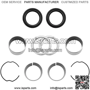 41mm Fork Seal Kit Compatible with Harley Davidson 1984 Older Motorcycles, Glide Forks Rebuild Kit Replace 36692, with Bushings Seals Gaskets Top Clips