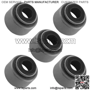 5X Valve Stem Seal For Yamaha Raptor 660R 2001-2005 (For: 2006 Yamaha Rhino 660)