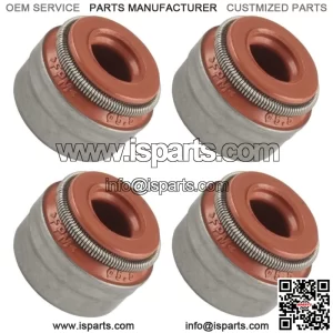 4x Valve Stem Seal for Can-Am Commander 1000R / Max 1000R 2018 / 420430420