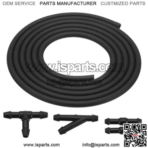2 Meter Car Windshield Washer Fluid Tube Hose Pipe  15105973 Nozzle Parts (For: More than one vehicle)