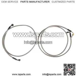 New Front/Rear Brake Lines For Polaris RZR 800/S 800/4 800/XP 900 1068 Extended