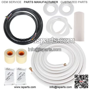 High Quality Install Kit For Mini Split Heat Pump Systems 1/4"-1/2" Dia. 25 Feet