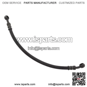 Front Brake Hose Upper 13.5" 10mm 3/8" Zinc Plated Compatible with Honda CB400F Low Handlebar Models