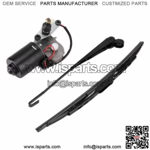 UTV 12V Electric Windshield Wiper Motor Kit for Polaris RZR Kawasaki Hard Coated (For: More than one vehicle)