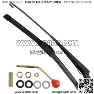 UTV Manual Hand Operated Windshield Wiper for KUBOTA Golf Cart UXV Can Am Gator (For: More than one vehicle)
