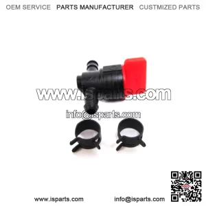 OEMLawn Mower Fuel Shut Off Valve with Clamps 698183 READ FIT