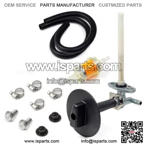 Fuel Valve Petcock & Lever Screw For Honda Foreman 450 TRX450 1998-2004