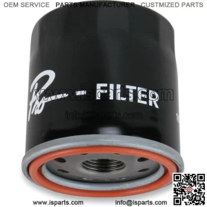 PU Oil Filter Spin-On Black fits Kawasaki Mule 610/Mule 600/Mule 2030 (For: More than one vehicle)