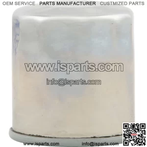 Emgo Micro Glass Oil Filter Chrome for Polaris/Yamaha/Kawasaki/Arctic Cat/Suzuki (For: More than one vehicle)