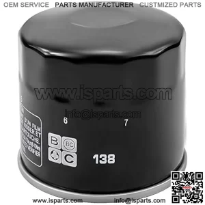 138 Oil Filter for Suzuki Eiger 400 LTA400 Kingquad 400 450 500 750 GSXR 1100 1000 750 600 Boulevard C50 C90 M109R M50 V-Strom 1000 650 DL650 Bandit 1200 1250 Burgman 650 Intruder 800