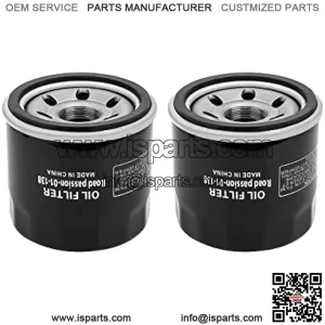 2PCS 1651003G00 1651006B00 Oil Filter Fit for PH6018 for Boulevard C50 C90 M109R M50 V-Strom 1000 650 DL650 Suzuki Eiger 400 LTA400 Gsx600 Katana 600 Select Aprilia Artic Cat Kymco Suzuki Models