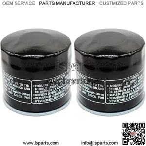 2 Pack Yerbay Compatible Motorcycle Oil Filter for Suzuki LTF500 F Quadrunner 1998-2002 / LTF500F Vinson 4X4 500 2002-2007