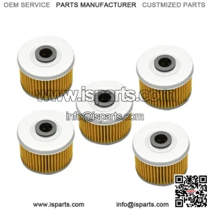 5x Oil Filter For Honda Rancher 350 420 TRX300EX TRX400 Foreman 500 Fourtrax 300 (For: Honda TRX700XX)