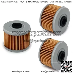 3x Oil Filter For Honda Fourtrax Foreman 400 450 500 TRX450 Rancher 420 TRX420 (For: Honda FourTrax Foreman 400)