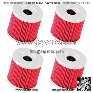 4 Pack Oil Filter Filters fits Suzuki Z400 LTZ400 LT-Z400 LTZ 400 LTR450 LT-R450
