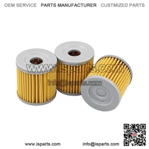 Pack of 3 Oil Filter for LT-Z400 LTZ400 Quadsport LTR450 Quadracer DRZ400 DRZ400E DRZ400S DRZ400SM KFX400 KLX400 400
