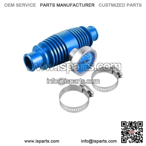 Inline Radiator Water Cooler W/ Temperature Gauge For Yamaha YFZ450/R/SE YFZ450X