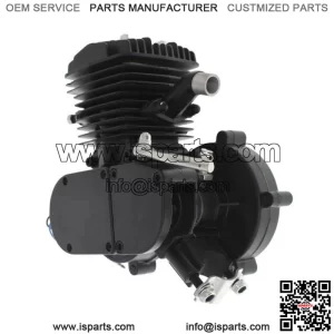 80cc Motorized Motorised Bicycle Bike Cycle 2 Stroke Gas Engine Motor Black