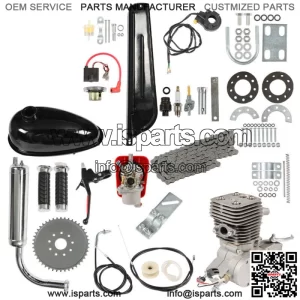 2-Stroke 100cc  Bicycle Gasoline Engine Motor Kit DIY Motorized Bike