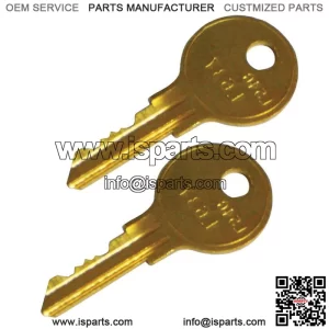 Set of 2 Keys Fits Ford Tractors 8N 2N 9N NAA 501 601 701 801 901 600 700 800 90