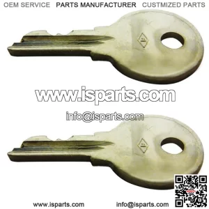 (2)- Ignition Start Switch Keys Fits Ford 9N NAA 801 700 2N 800 601 8N 600 2031