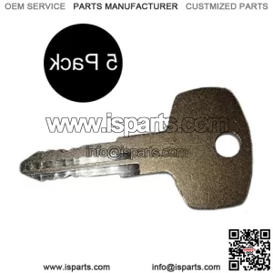 (5) Fork Lift Ignition Start Switch Keys X7 Fits Nissan Forklift Truck Equipment