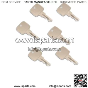 (6) Ignition Key Fits John Deere 955 4200 4300 4400 4500 4600 4700 5200 5300 540