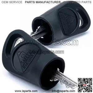 2 Pack Ignition Switch Key fits John Deere Gator XUV550 XUV560E XUV590 XUV825 XUV835E XUV835M XUV835R XUV855 XUV865E XUV865M XUV865R HPX615E HPX815E RSX850 RSX860 Military TH CS CX TS TX