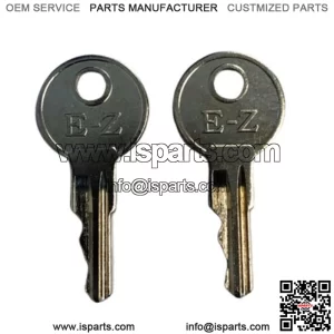 Fits EZGO E-Z-GO GOLF CART KEY (2) TWOPING TXT RXV MPT