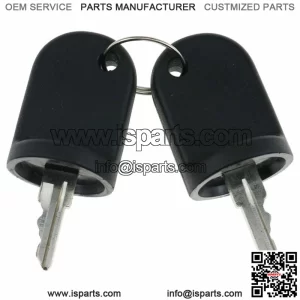 2 Pcs EZGO Golf Cart Ignition Keys 611282 for 2008-Up RXV Gas / Electric Model