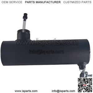 Black Gas Tank Aluminum Cylinder 10" For Coleman Powersports CT200U BT200X CT200u-ex,For Predator 212cc 196cc/6.5HP Go Kart and Gas Mini Bike