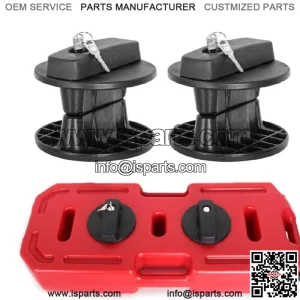 8 Gallon Fuel Pack Gas Container Fuel Can W/Lock for Jeep ATV UTV Polaris RZR (For: Can-Am Maverick X3 Max R)