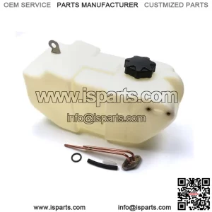Fuel Gas Tank for 1986-1989 Honda Atv TRX 350D 350 Fourtrax Foreman Natural (For: Honda FourTrax Foreman 350)