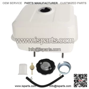 For Honda GX340 11HP GX390 13HP Fuel Tank Chrome Gas Cap Fuel Filter 6.4L