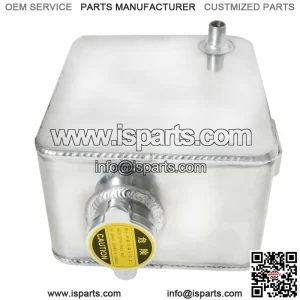 Universal Heavy Duty Aluminum Water Coolant Radiator Overflow Recovery Tank 2.5L