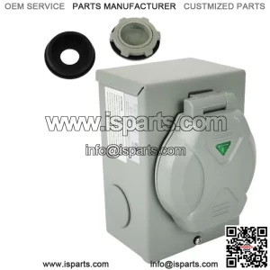 50A Generator Power Inlet Box NEMA SS2-50P Power Inlet Box for 3Prong ETL