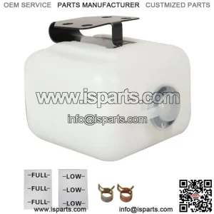 For Kubota Overflow Coolant Bottle W/ Bracket - Coolant Reservoir