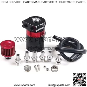 05010 Engine Oil Breather with Air Filter # Red