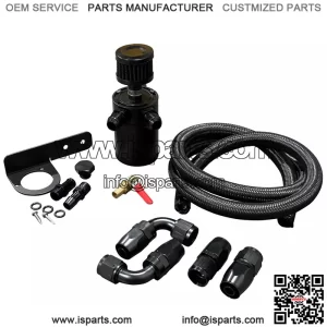 05018 Oil Breather Pot Oil Distribution Pipe-AN10# Black