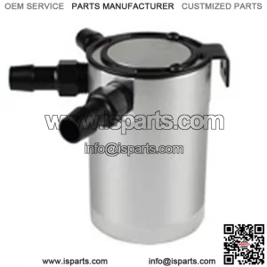 05019 Oil Breather Pot # Silver