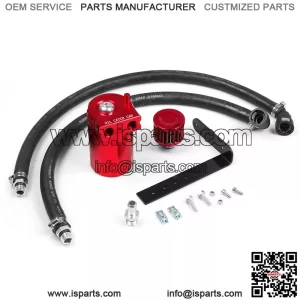 05033 Engine Oil Breather Pot with Air Filter # Red