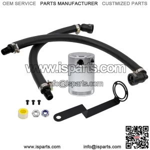 05034 Engine Oil Breather Pot # Silver