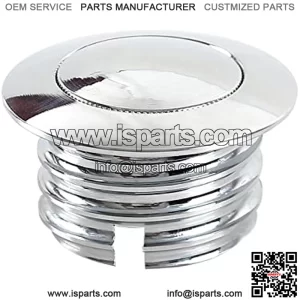 Fuel Tank Pop-up Gas Cap Vented Flush Mount Fuel Filler Cap Compatible With Harley Davidson Regular Thread(1982-2018)